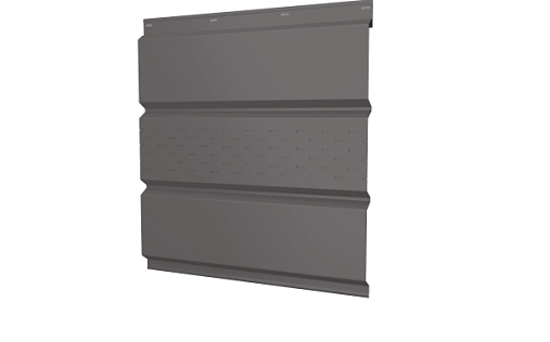 Металлический софит с центральной перфорацией Grand Line с покрытием Полиэстер 0,4 мм RR 32