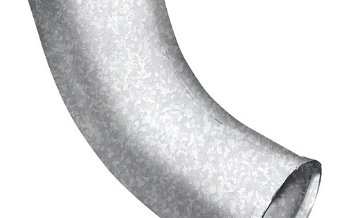 Колено стока Grand Line Optima 100 мм Оцинкованный