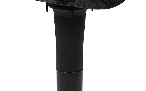 Водосточная воронка Vilpe AM-110/630, фланец битум