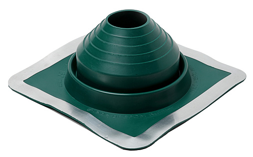 Проходка прямая Master Flash №4 диаметром 75-160 мм, 280х280 мм, зелёный, силикон