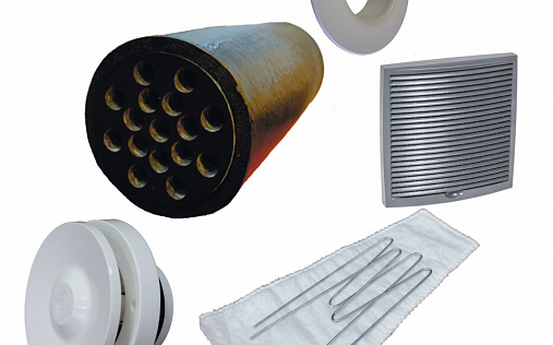 Приточный клапан Vilpe Velco VT-100 240х240 Серый