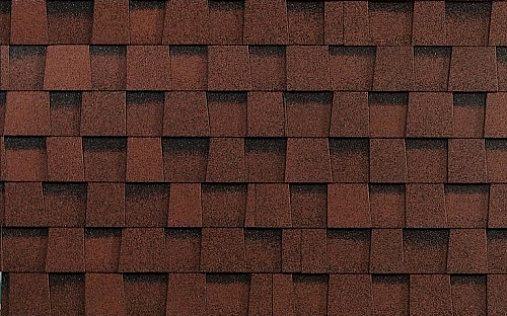 Гибкая черепица Shinglas Фазенда Красный