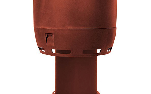 Вентиляционный выход канализации Vilpe Flow диаметром 110P/300 мм Красный
