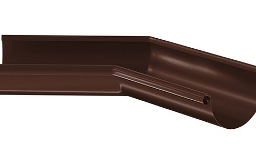 Внутренний угол желоба 135 градусов Aquasystem Премиум 150 мм, Pural, RAL 8017