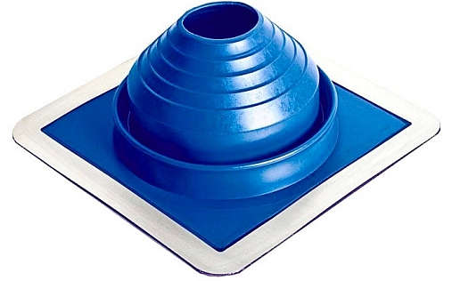 Проходка Комби Master Flash №4 диаметром 75-160 мм, 280х280 мм, синий, EPDM