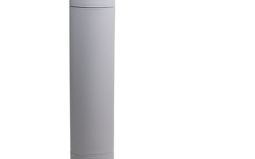 Цокольный дефлектор Vilpe Ross 125/135 Светло-серый