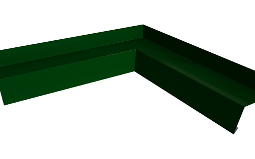 Угол отлива 50 внутренний Grand Line с покрытием Полиэстер 0,45 мм RAL 6005