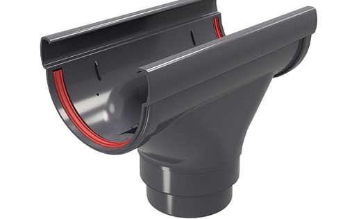 Воронка желоба ПВХ Grand Line Дизайн 135/90 RAL 7024