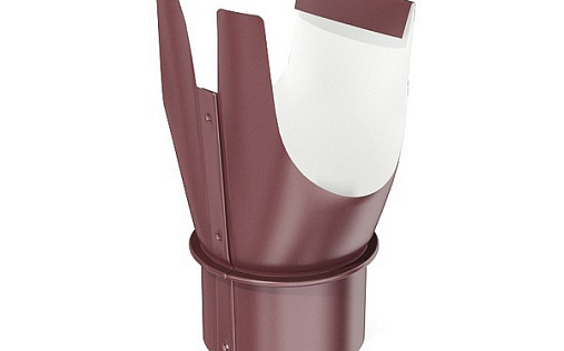 Выпускная воронка 185/150 мм RAL 8017