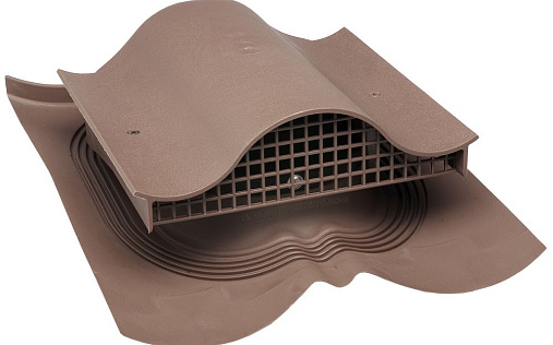 Кровельный вентиль Vilpe Decra - KTV Коричневый