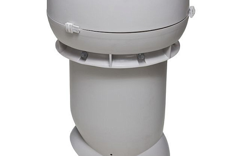 Вентиляционный выход Vilpe диаметром 160/ИЗ/500 мм Светло-серый