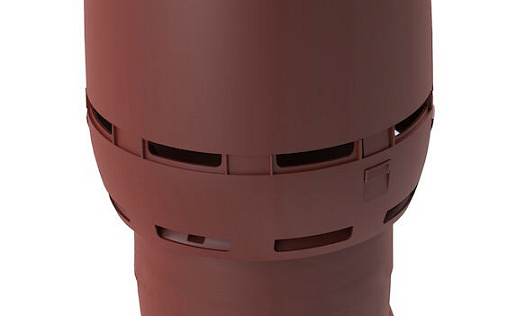 Вентиляционный выход Vilpe Flow XL диаметром 250/ИЗ/700 мм Красный