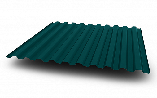 Профнастил С21-1000 0,5 мм Полиэстер RAL 5021