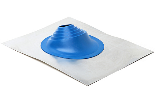 Проходка угловая Master Flash №1 диаметром 75-200 мм, 600х500 мм, синий, EPDM термостойкая