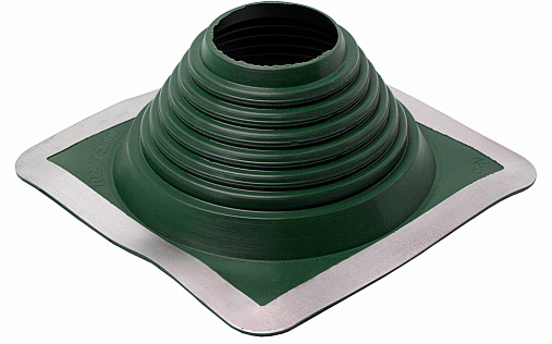 Проходка прямая Master Flash №5 диаметром 102-178 мм, 280х280 мм, зелёный, силикон