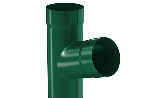 Тройник Aquasystem Премиум 90 мм, Pural, RAL 6005