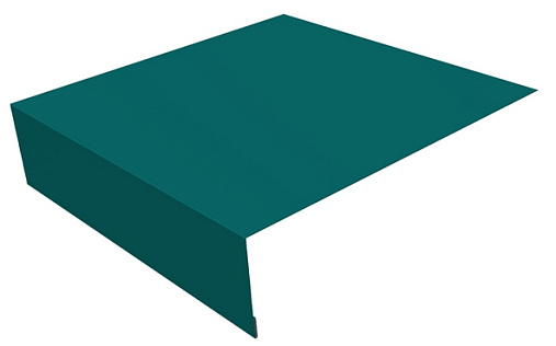 Планка околооконная простая 200x75 Grand Line с покрытием Полиэстер 0,45 мм RAL 5021