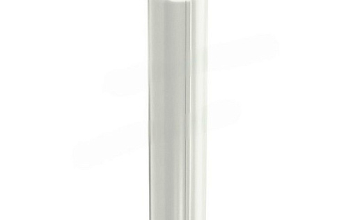 Труба соединительная 90 мм 1 м Металл Профиль GS Lite RAL 9010