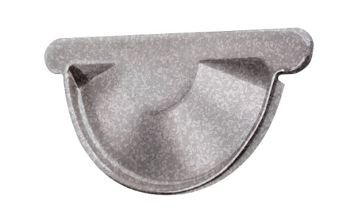 Заглушка желоба Grand Line Optima 150 мм Оцинкованный