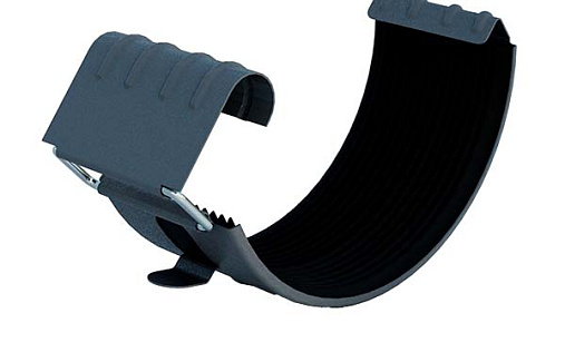 Соединитель желоба 125 мм Металл Профиль Foramina Freeze RAL 7024