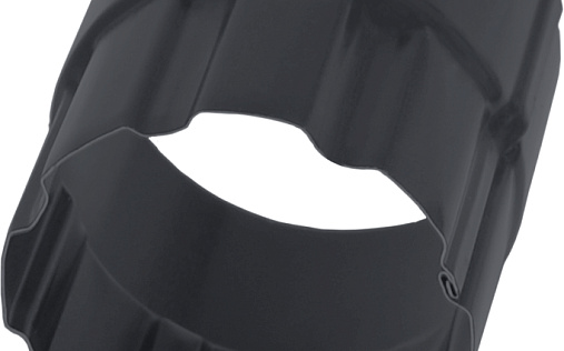 Соединитель трубы Grand Line 125/90 Matte PU 90 мм RAL 7024