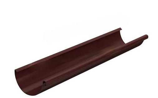 Желоб 125 мм 3 м Металл Профиль Grand System