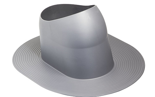 Проходной элемент Vilpe Huopa XL Высокий Серый для мягкой кровли