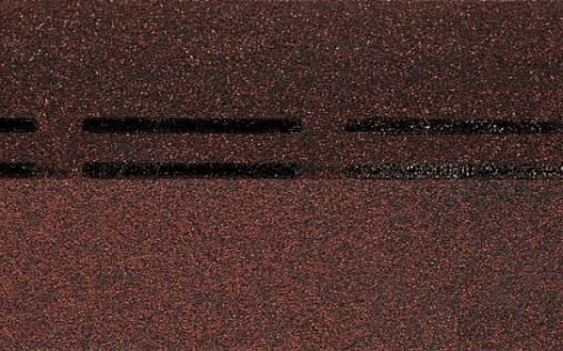 Коньково-карнизная черепица Docke Pie Standard Красный