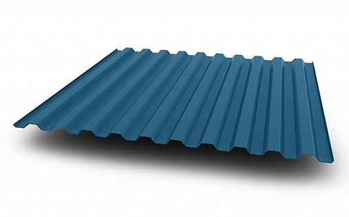 Профнастил С21-1000 0,3 мм Полиэстер RAL 5024