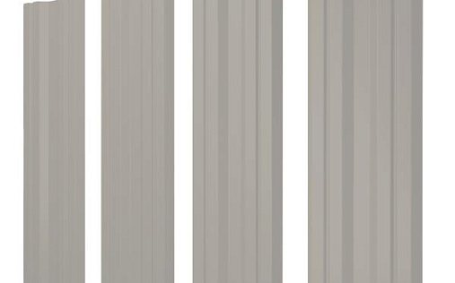 Штакетник Grand Line Twin с покрытием Полиэстер 0,45 мм RAL 9006