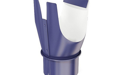 Водосточная воронка Эконом 125 мм RAL 5005