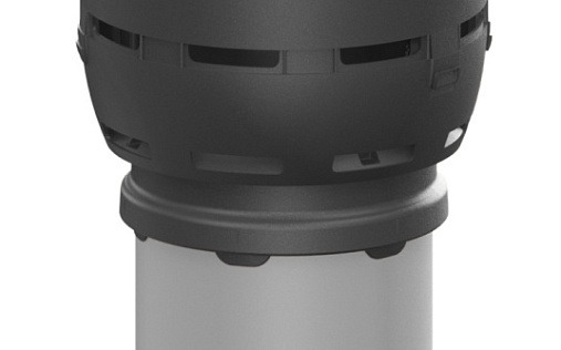 Вентиляционный выход Vilpe Flow XL 250C/ИЗ/450 Чёрный