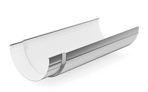 Водосточный желоб 185 мм 2 м RAL 7004