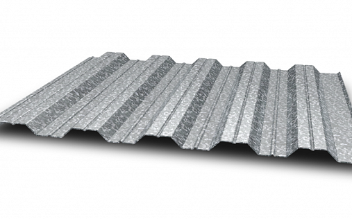 Профнастил НС35-1000 0,45 мм Оцинкованный