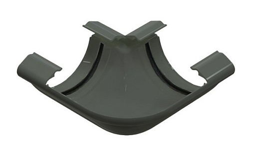 Универсальный угол желоба 90 градусов ПВХ GLC 152 мм