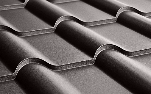 Профиль волновой Камея RAL 7004 с покрытием Полиэстер 0.45 мм