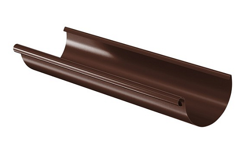 Полукруглый желоб Aquasystem Премиум 150 мм 3 м, Pural, RAL 8017