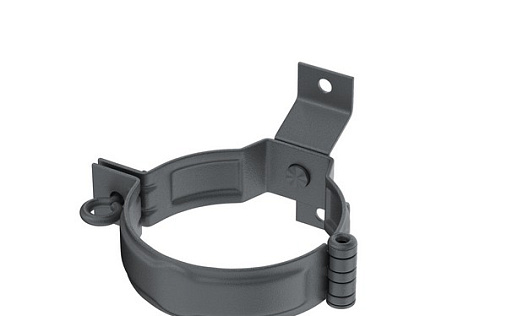 Кронштейн трубы на дерево Aquasystem Премиум 90 мм, Pural Matt, RR 23