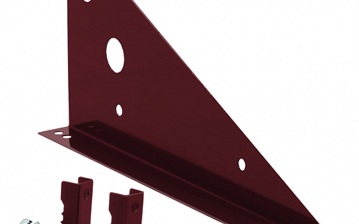 Кронштейн снегозадержателя для фальцевой кровли Optima RAL 3005
