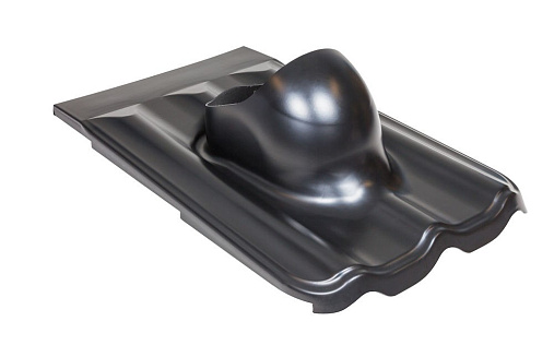 Проходной элемент Muotokate XL Чёрный для металлочерепицы