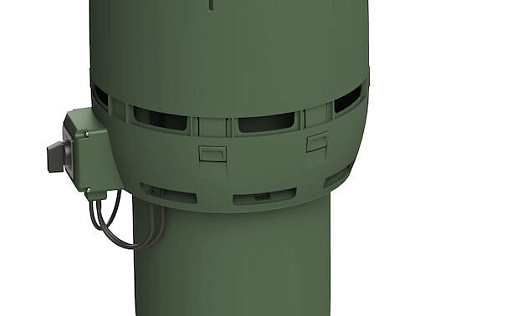 Вентилятор Vilpe Flow ECo110P/110/700 Зелёный