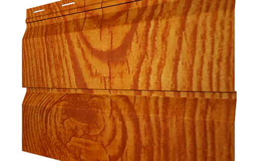 Металлический сайдинг Grand Line Корабельная доска XL Rowan с покрытием Colority Print РФ 0.45 мм