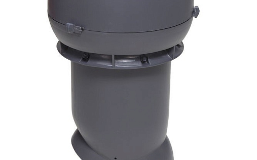 Вентиляционный выход Vilpe диаметром 160/ИЗ/500 мм Серый