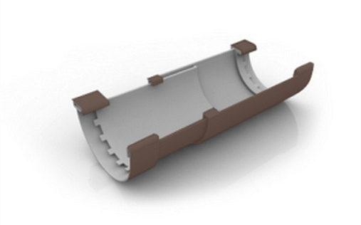 Термокомпенсирующий элемент желоба ПВХ Ruplast 125 мм
