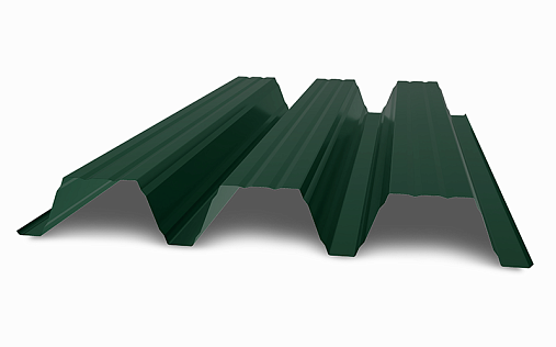 Профнастил СКН135-1000 0,9 мм Полиэстер RAL 6005