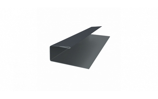 J-Профиль 12мм 0,45 PE с пленкой RAL 7024