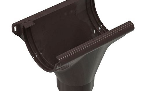 Воронка желоба ПВХ GLC 152/100 мм RAL 8019