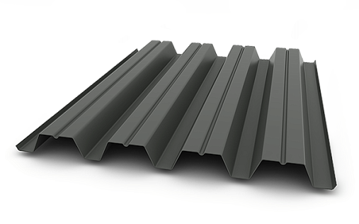 Профнастил Н57-750 0,8 мм Полиэстер RAL 7005