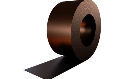 Штрипс (отмотка) Grand Line RR 887 с покрытием GreenCoat Pural 0.5 мм