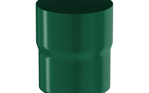 Соединитель трубы Aquasystem Премиум 90 мм, Pural, RAL 6005